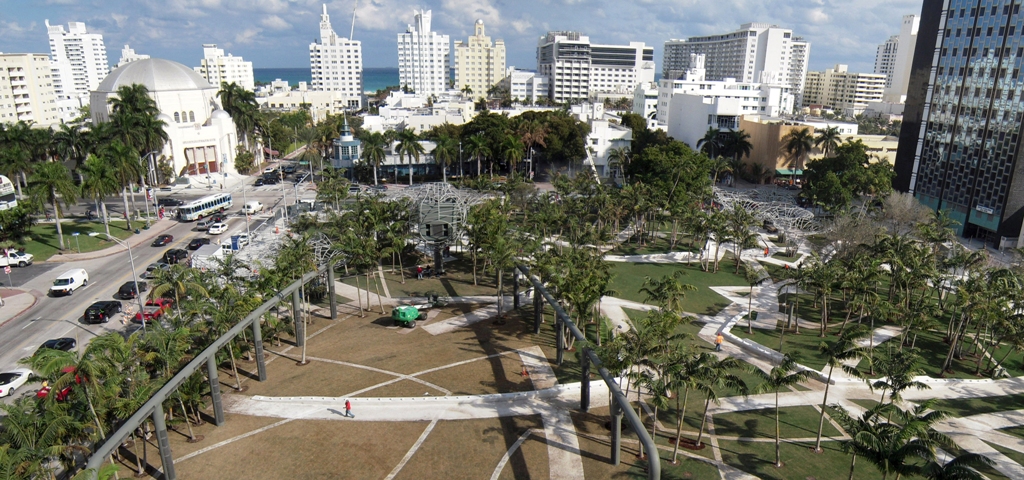 View of Lincoln Park in Miami [2]